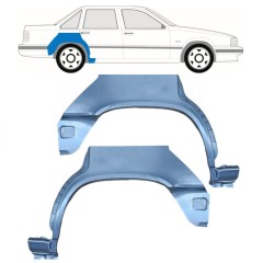 Reparaturblech Kotflügel hinten für Volvo 850 1991-1997 / Links+Rechts / Satz 10429