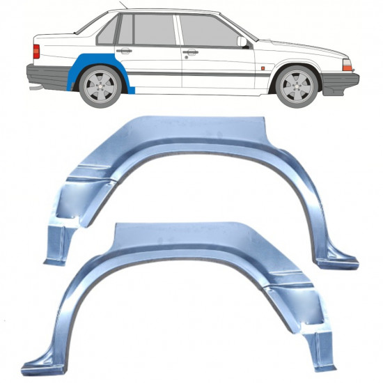 VOLVO 940 1990-1998 RADLAUF REPARATURBLECH / SATZ