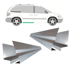 Reparaturblech innen + außen Schweller Schiebetür für Chrysler Voyager 2000-2008 / Links+Rechts / Satz 11196