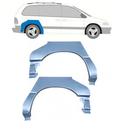 CHRYSLER VOYAGER 1996-2001 RADLAUF REPARATURBLECH / SATZ