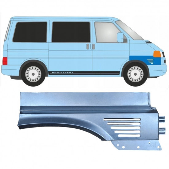 VW T4 CARAVELLE 1996-2003 VORNE KOTFLÜGEL REPARATURBLECH / RECHTS