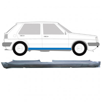 VW GOLF 2 1982- 5 TÜR SCHWELLER REPARATURBLECH / RECHTS