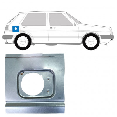 VW GOLF 2 1982- KRAFTSTOFFTANK HINTEN REPARATURBLECH