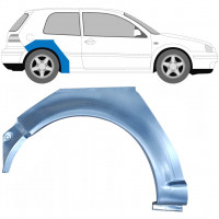 VW GOLF 4 1997- 3 TÜR RADLAUF REPARATURBLECH / RECHTS