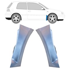 Reparaturblech Kotflügel vorne für Volkswagen Golf 4 1997-2006 / Links+Rechts / Satz 9676