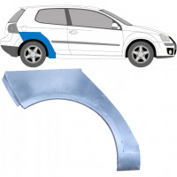 VW GOLF 5 2003-2009 3 TÜR RADLAUF REPARATURBLECH / RECHTS