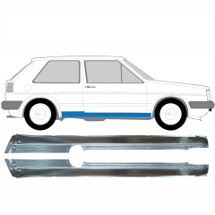 Voll schweller für Volkswagen Golf 2 1982-1992 / Links+Rechts / Satz 9407