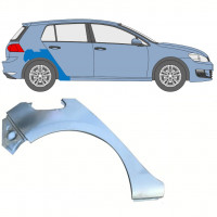 VW GOLF 7 2012- 5 TÜR RADLAUF REPARATURBLECH / RECHTS