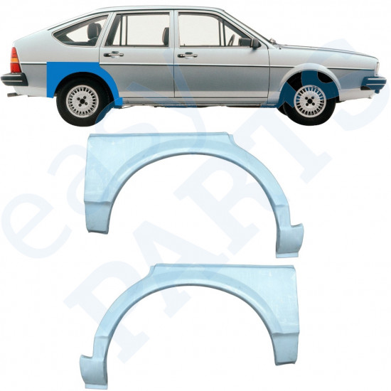 VW PASSAT B2 1980-1988 4/5 TÜR RADLAUF REPARATURBLECH / SATZ