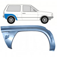 VW POLO 1981-1984 RADLAUF REPARATURBLECH / RECHTS