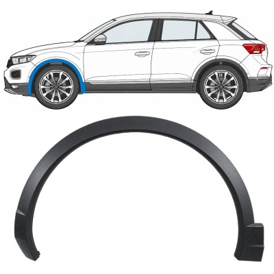 Seitenleiste Kotflügel vorne für Volkswagen T-Roc 2017- / Links 17028