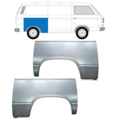 Reparaturblech Kotflügel hinten für Volkswagen Transporter T3 1979-1992 / Links+Rechts / Satz 9587