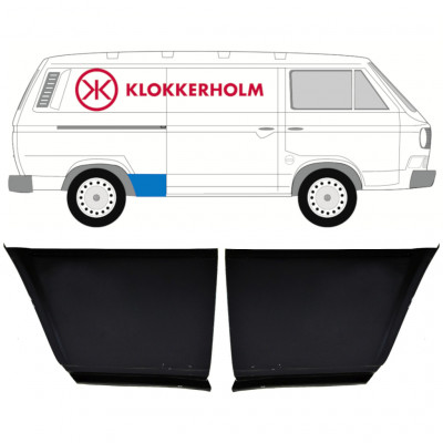 VW T3 1979-1992 HINTEN KOTFLÜGEL REPARATURBLECH / SATZ