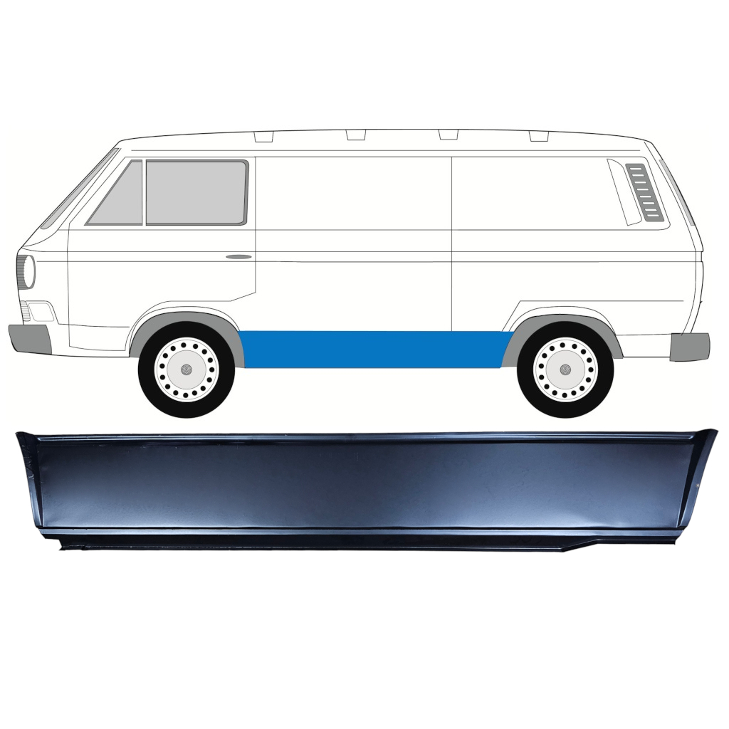  VW T3 1979-1992 SEITE REPARATURBLECH / LINKS