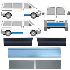 Reparaturblech Tür für Volkswagen Transporter T4 1990-2003 / Links+Rechts / Satz 11392