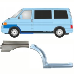 Reparaturblech Schweller + vorderer + hinterer Kotflügel für Volkswagen Transporter T4 1996-2003 / Links / Satz 10044