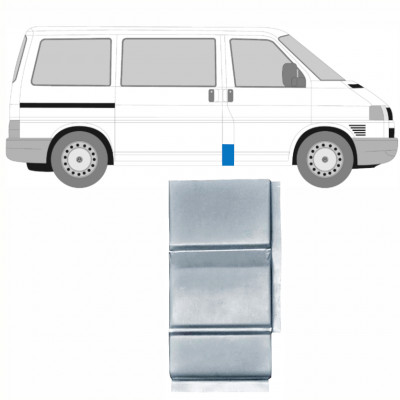 VW T4 1990-2003 MITTELSÄULE REPARATURBLECH / RECHTS = LINKS