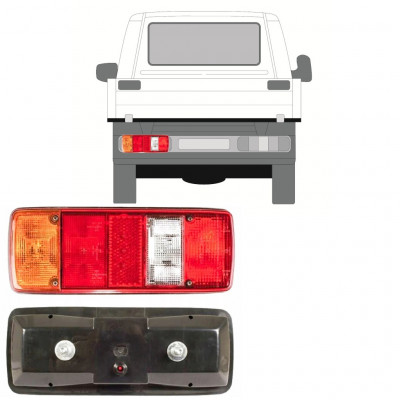 VW T4 1990- FAHRGESTELL CONTAINER RÜCKLICHT HECKLEUCHTE LIGHT / LINKS