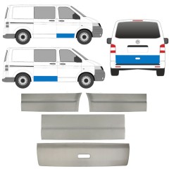 Reparaturblech Tür für Volkswagen Transporter T5 2003-2015 / Links+Rechts / Satz 11394