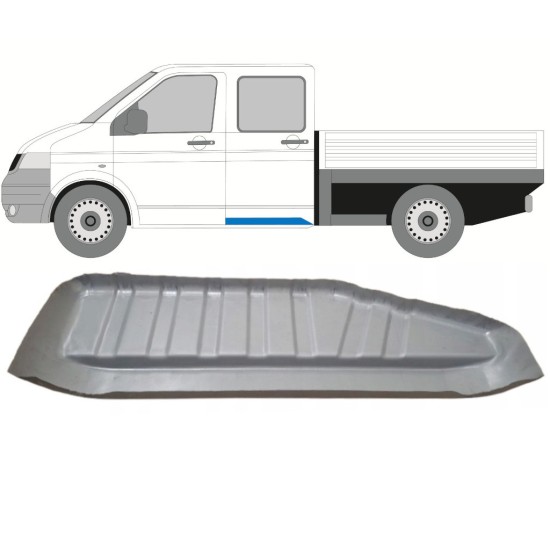 Reparaturblech für Trittstufe für Volkswagen Transporter T5 2003-2015 / Links 16846