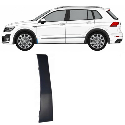 Seitenleiste Kotflügel vorne für Volkswagen Tiguan 2016-2020 R-Line / Links 14864