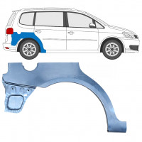 VW TOURAN 2010-2015 RADLAUF REPARATURBLECH / RECHTS