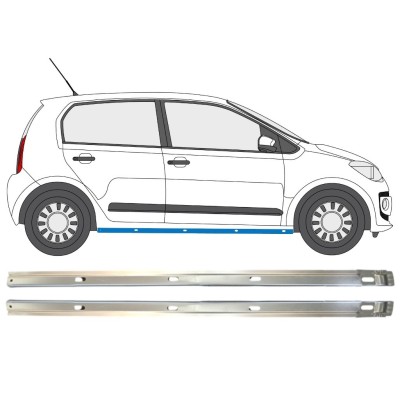 Reparaturblech Innen-Schweller für Volkswagen UP! 2011- / Links+Rechts / Satz 14859