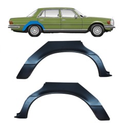 Reparaturblech Kotflügel hinten für Mercedes S-Class W116 1972-1980 / Links+Rechts / Satz 9431