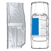 Boden-Reparaturblech für Mercedes W123 1975-1985 / Links 16051