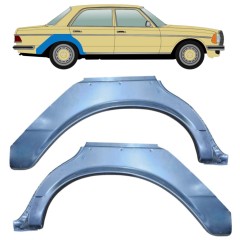 Reparaturblech Kotflügel hinten für Mercedes W123 1975-1985 / Links+Rechts / Satz 9645