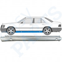 MERCEDES W124 1984-1996 VOLL SCHWELLER REPARATURBLECH / LINKS