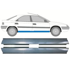 Reparaturblech Schweller für Citroen Xantia 1993-2001 / Links+Rechts / Satz 10576