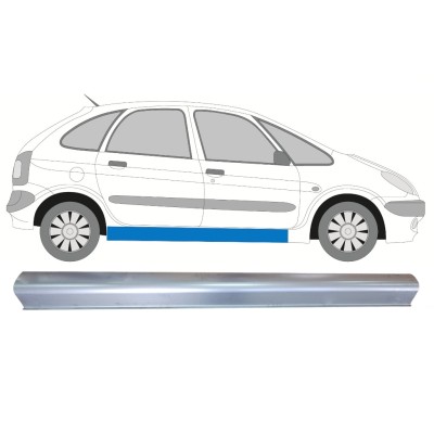 Reparaturblech unterer Schweller für Citroen Xsara Picasso 1999-2012 / Rechts 16888