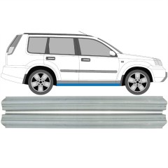Reparaturblech Schweller für Nissan X-Trail 2001-2007 / Links+Rechts / Satz 10599