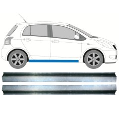 Reparaturblech Schweller für Toyota Yaris 2006-2011 / Links = Rechts (symmetrisch) / Satz 10016
