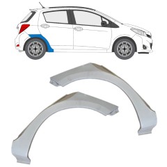 Reparaturblech Kotflügel hinten für Toyota Yaris 2011-2020 / Links+Rechts / Satz 14593