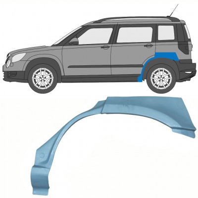 SKODA YETI 2009- RADLAUF REPARATURBLECH / LINKS