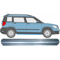 SKODA YETI 2009- SCHWELLER REPARATURBLECH / RECHTS = LINKS