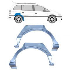 Reparaturblech Kotflügel hinten für Opel Zafira A 1999-2005 / Links+Rechts / Satz 9403