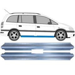 Reparaturblech Schweller für Opel Zafira A 1999-2005 / Links = Rechts (symmetrisch) / Satz 9714