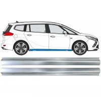 Reparaturblech unterer Schweller für Opel Zafira C 2012-2019 / Links+Rechts / Satz 17041