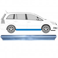 OPEL ZAFIRA 2005-2012 SCHWELLER REPARATURBLECH / RECHTS = LINKS