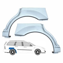 Reparaturblech Kotflügel hinten für Ford Focus 1998-2004 / Links+Rechts / COMBI / Satz 6292