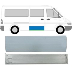 Reparaturblech Schiebetür für Mercedes Sprinter 1995-2006 / Satz 5799