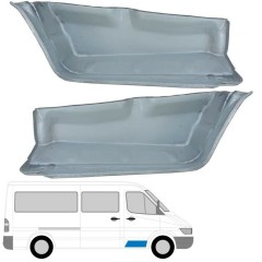 Reparaturblech vorderer Tritt für Mercedes Sprinter 1995-2006 / Links+Rechts / Satz 6266