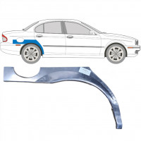 JAGUAR X-TYPE 2001-2009 RADLAUF REPARATURBLECH / RECHTS